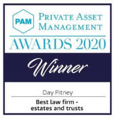 Named "Best Law Firm – Estates and Trusts" by Private Asset Management, 2020